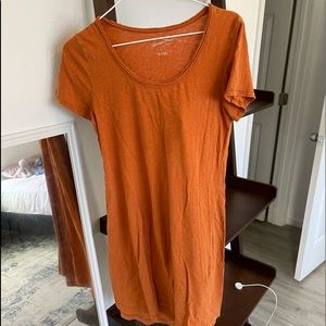 orange target dress